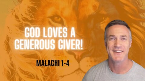 Daily Bible Breakdown Thursday, September 29th 2022 - Malachi 1-4