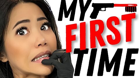 I CLEAN MY FIRST GUN! it was so hard... (What she said)