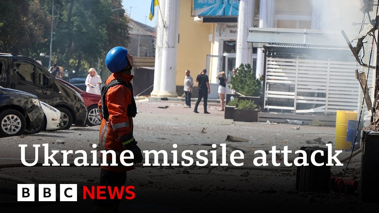 Chernihiv: Seven dead and hundreds wounded as Russian missile hits city, says Ukraine - BBC News