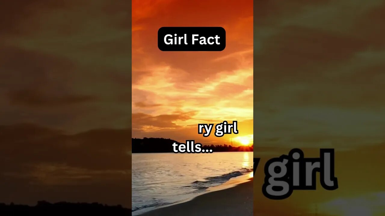 Girls Facts In English.