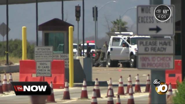 Main gate reopens at Camp Pendleton