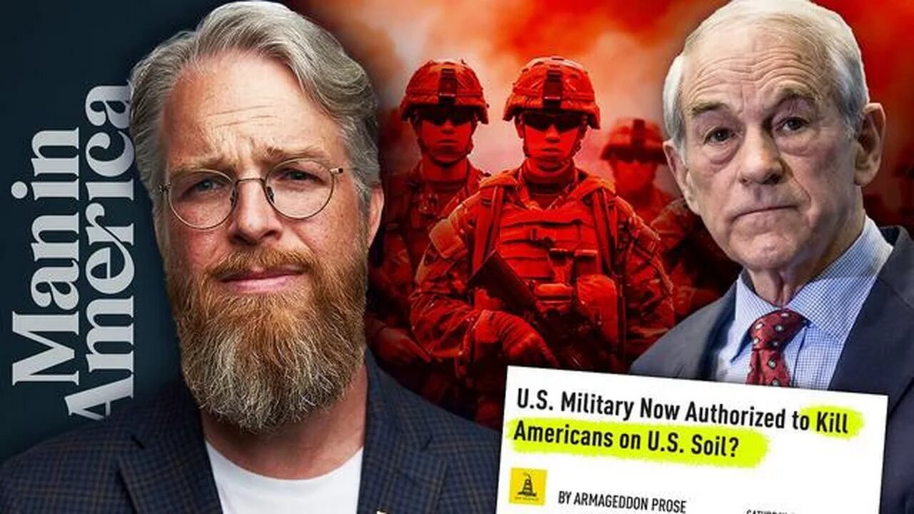 Military Now Authorized to KILL Americans on U.S. Soil. Ron Paul's Dire Warning