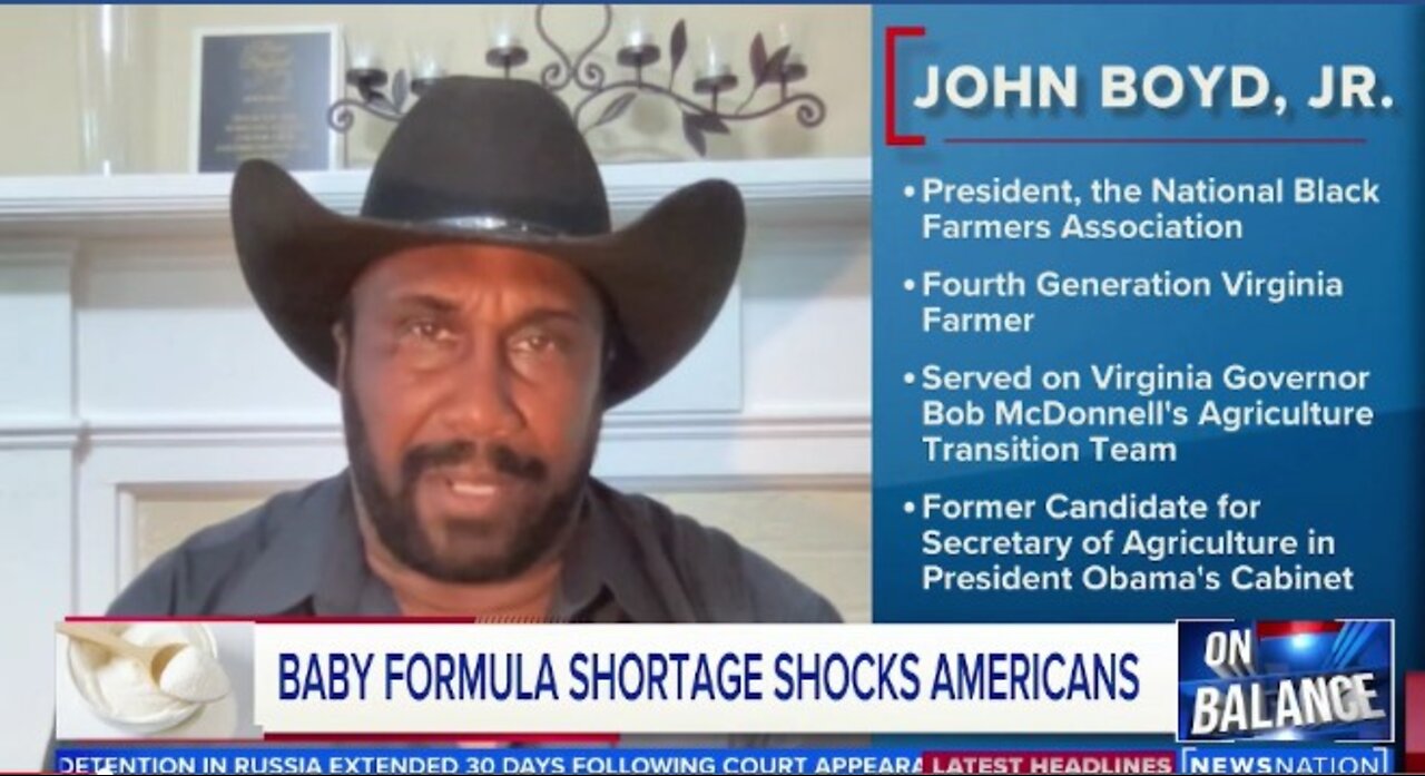 Food Shortages: John Boyd, Jr. President of National Black Farmers Assoc
