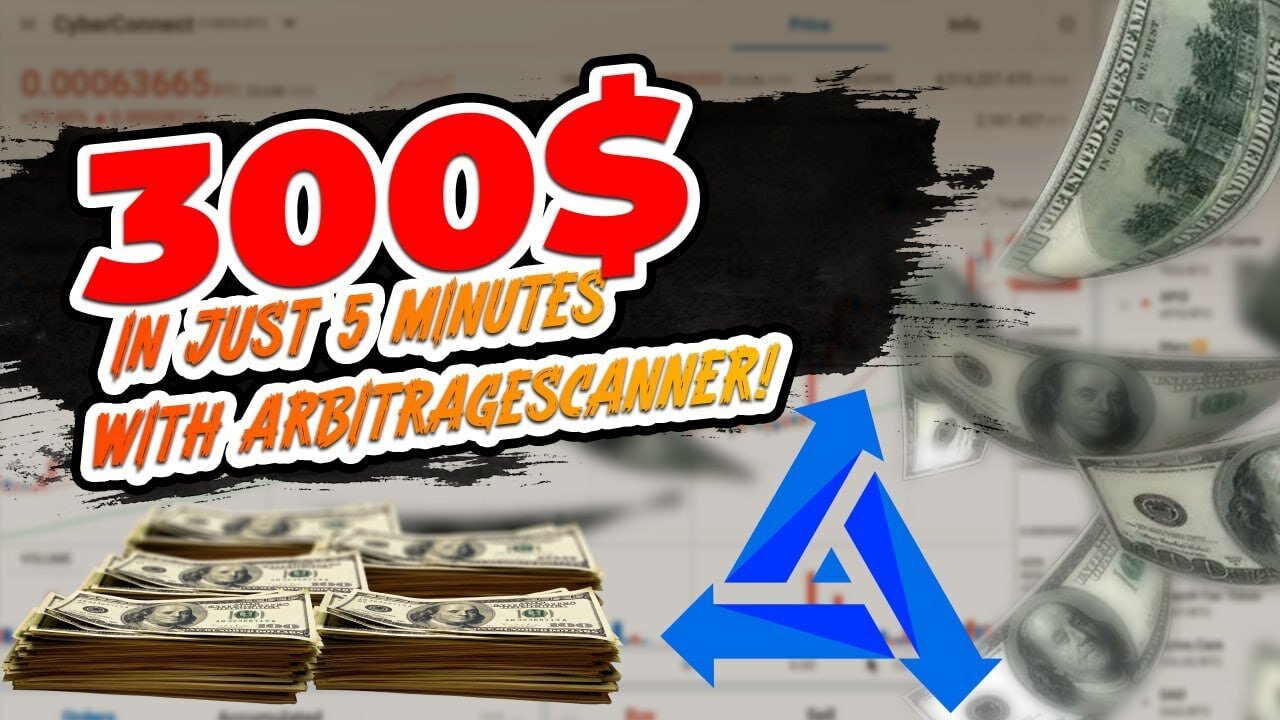 🔥 Arbitrage case from the best ArbitrageScanner | +300$ on gate + mexc