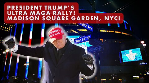 LIVE REPLAY: President Trump's ULTRA MAGA Rally | Madison Square Garden, NYC | 5PM ET | Patriot News Outlet Live | MAGA Media