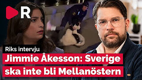 Intervju av Åkesson.