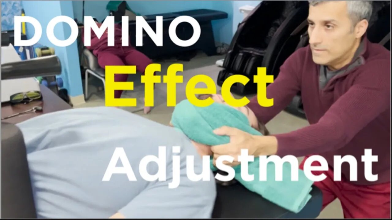 "DOMINO" Effect Adjustmen |Best Queens NYC Chiropractor😱🔥💪