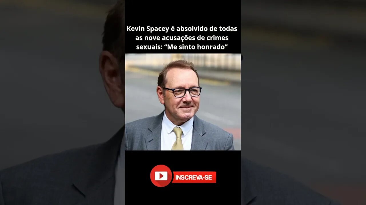 KEVIN SPACEY INOCENTADO DE TODAS AS ACUSAÇÕES DE CRIMES SEXUAIS #corta #cnn