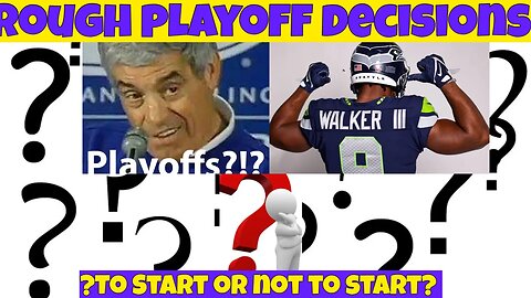 To Start or Not to Start?-Botcast Playoff WK1 Preview!-