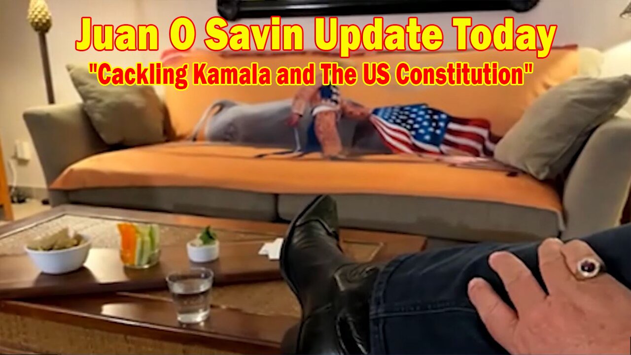 Juan O Savin Update Today Aug 16: "Cackling Kamala and The US Constitution"