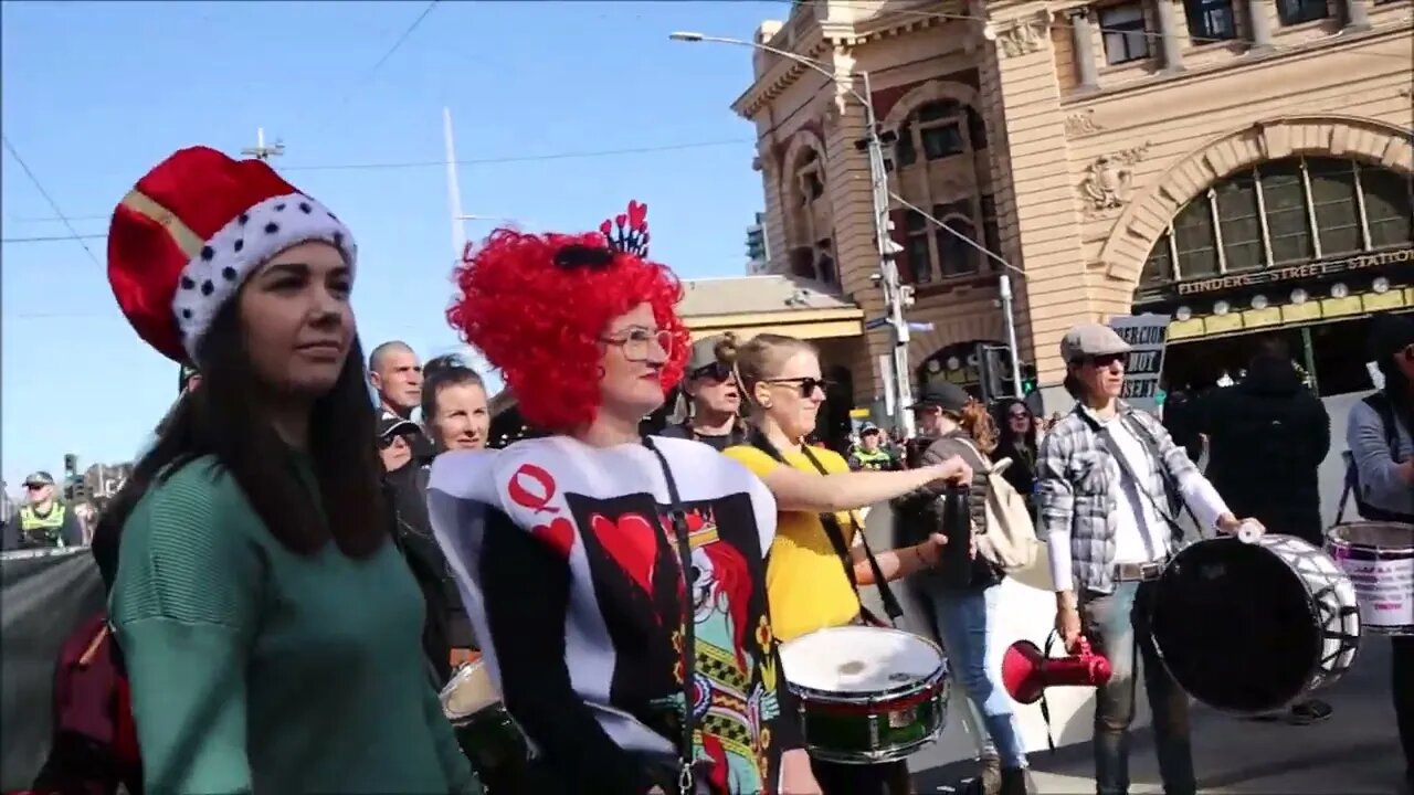 When Save the Brumbies meets The Freedom movement. Last line of vid "We are already free"