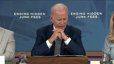 Biden Says Companies Have Used Up-Front Pricing "For Years To Sell Tickets, Events, Like TikTok..."
