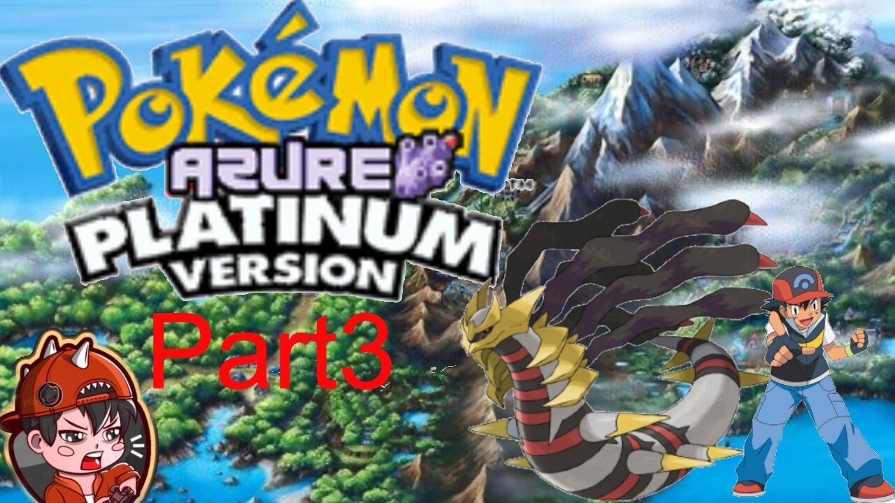 Pokemon Azure Platinum Playthrough | Part 3 | Hunter J & Team Galactic Strike!