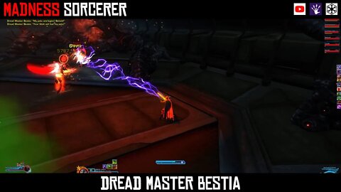 SWTOR Dread Palace: Dread Master Bestia | Level 80 Madness Sorcerer | DPS Burst Spec