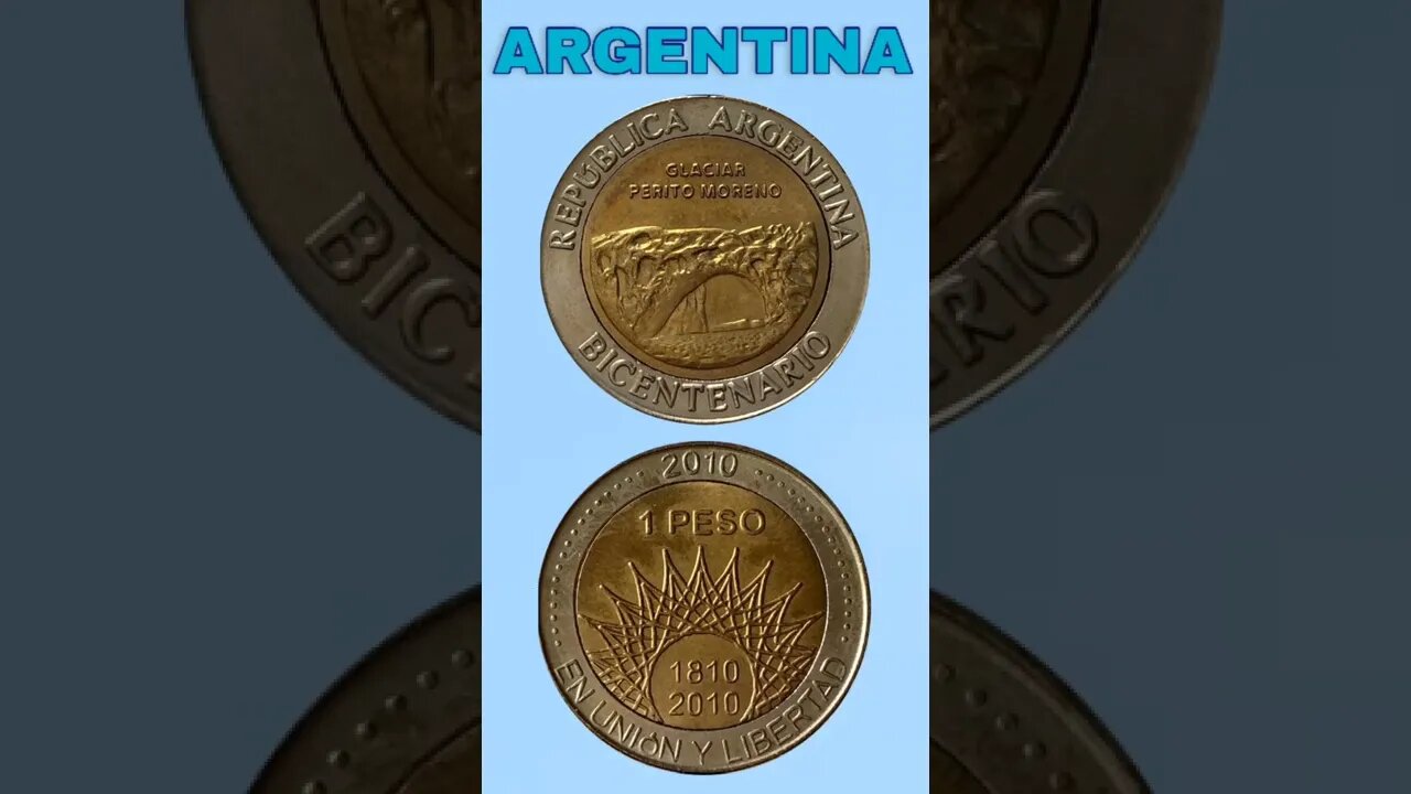 Argentina 1 Peso 2010.#shorts #coinnotesz