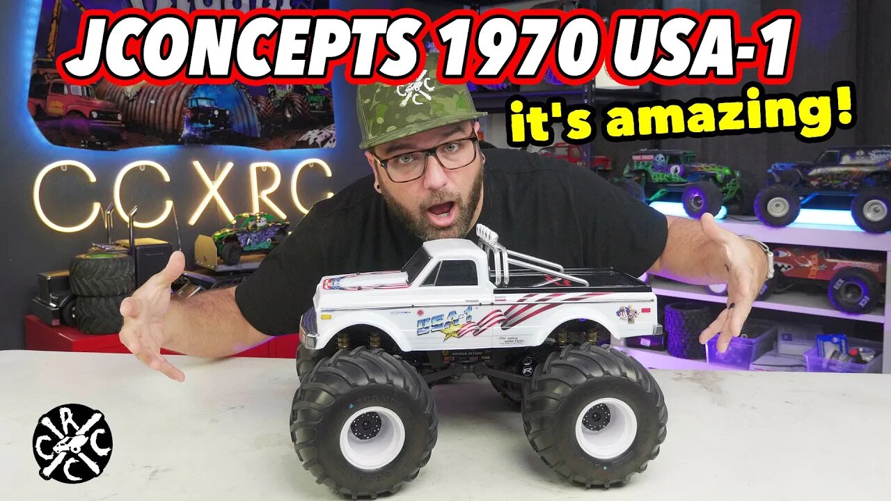 JConcepts New 1970 USA-1 Body On Their Regulator Chassis and Custom Axles - IT IS AWESOME!