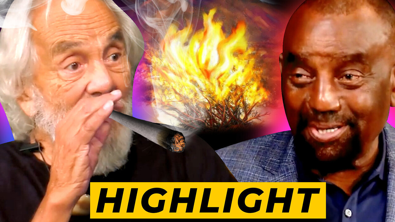 Moses's Burning Bush was Marijuana - What da?! 😂 Tommy Chong ft. Jesse Lee Peterson