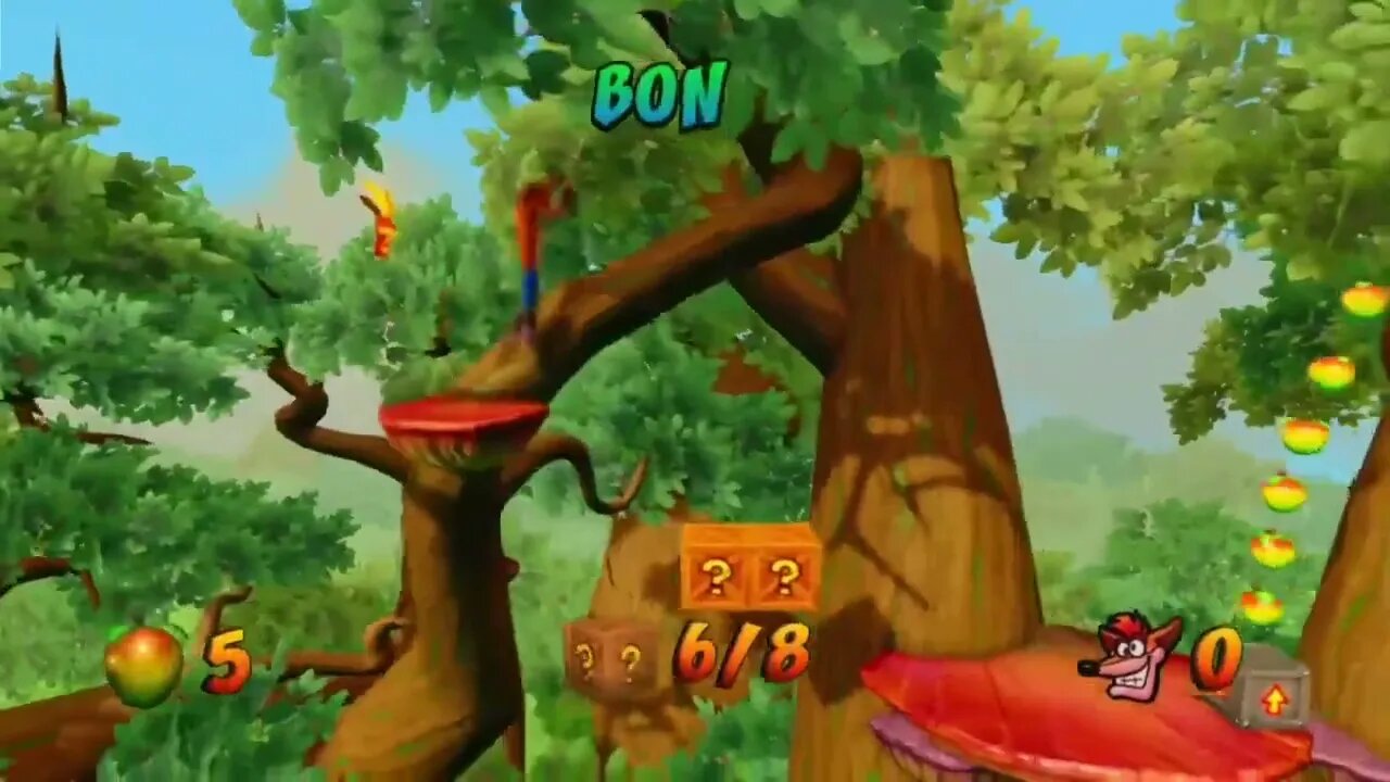 Air Crash Clear (Box) Gem Run - Crash Bandicoot N. Sane Trilogy