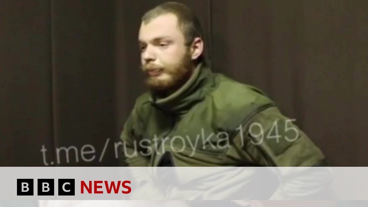 British man captured while fighting with Ukraine | BBC News