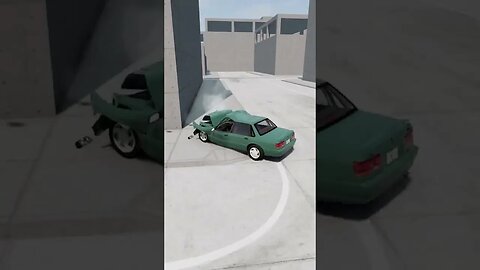 Brutal car crash beamng drive