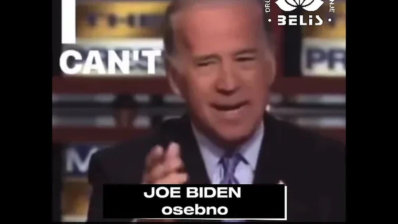 JOE BIDEN OSEBNO GLEDE EPIDEMIJE IN POROKE