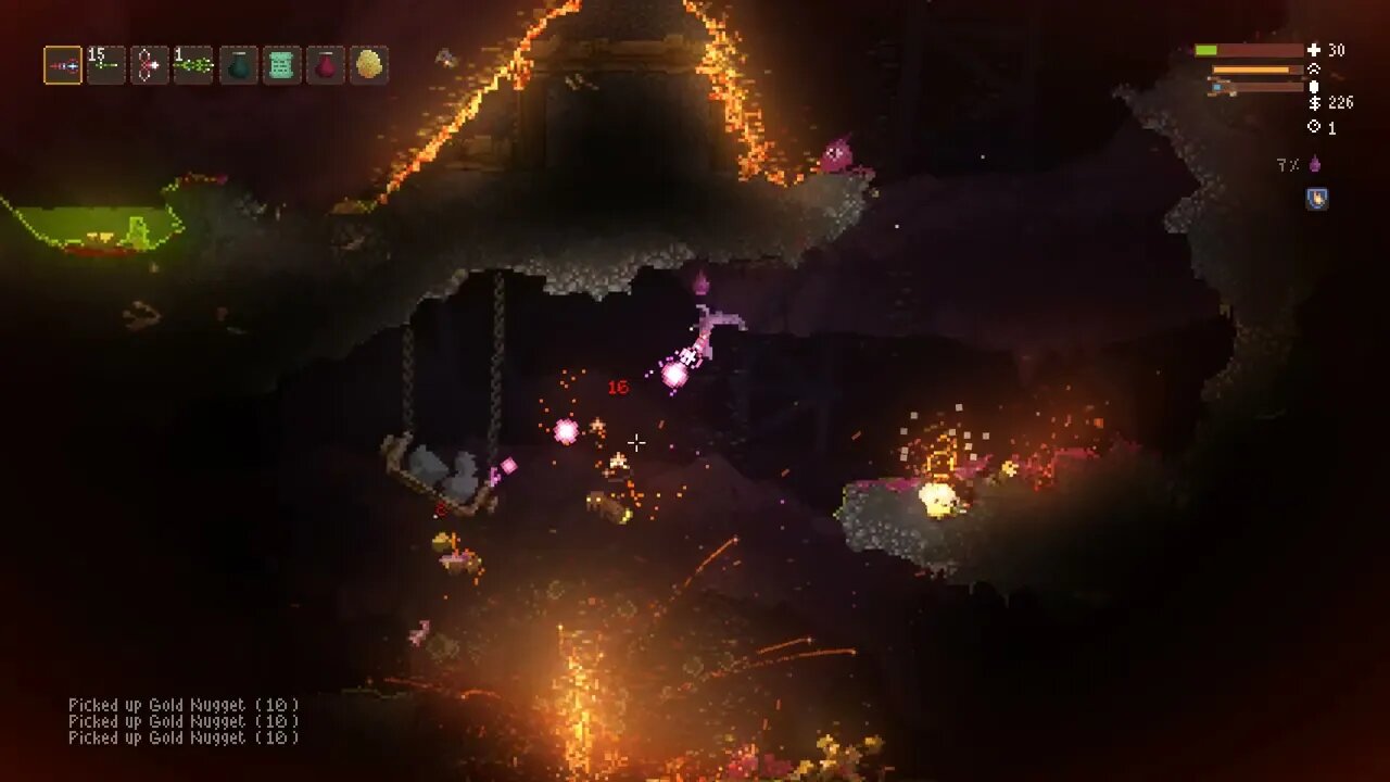 Noita [eam] daily run for 2023.JUNE.30. "The Gods are impressed." What did I do? XD