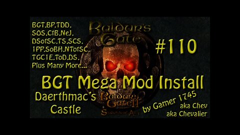 Let's Play Baldur's Gate Trilogy Mega Mod Part 110 - Dark Side