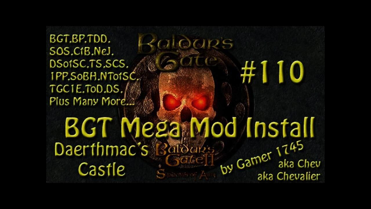 Let's Play Baldur's Gate Trilogy Mega Mod Part 110 - Dark Side