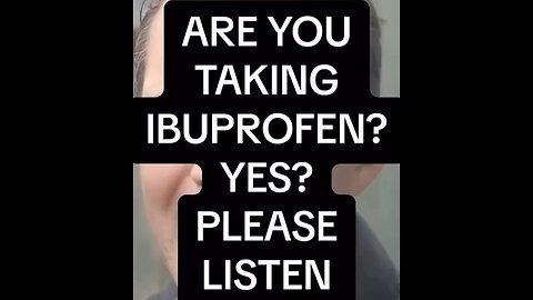 Headaches? Say NO to Ibuprofen !! No to Pharma! Weapons of Genocide **1min