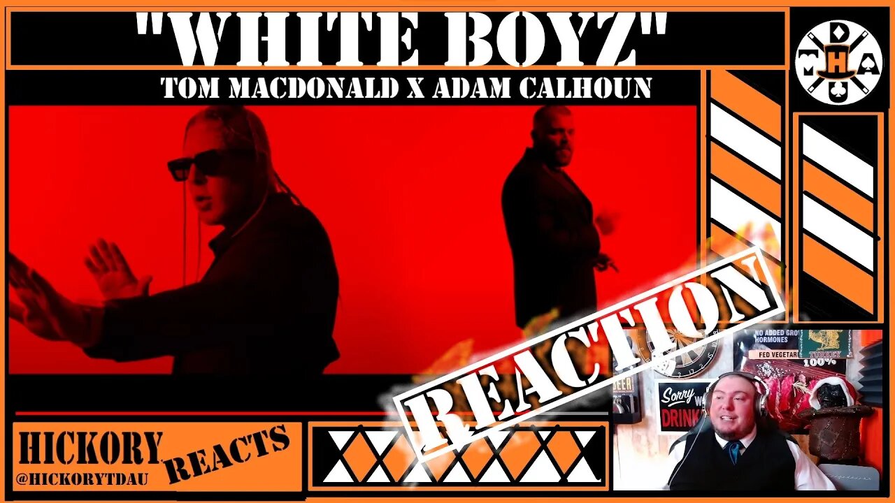 This Is Funny! White Boyz By Tom MacDonald & Adam Calhoun Reaction | Drunk Magician Laughs 3 Minutes