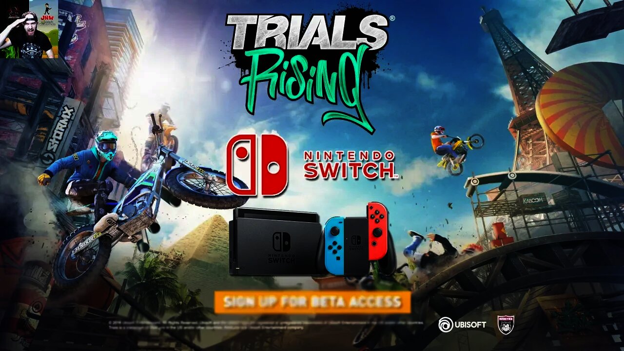 Trials Rising Announced for Nintendo Switch