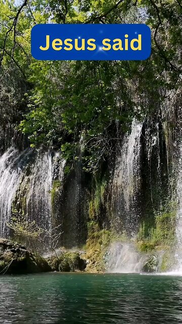 Jesus said don't worry about your life