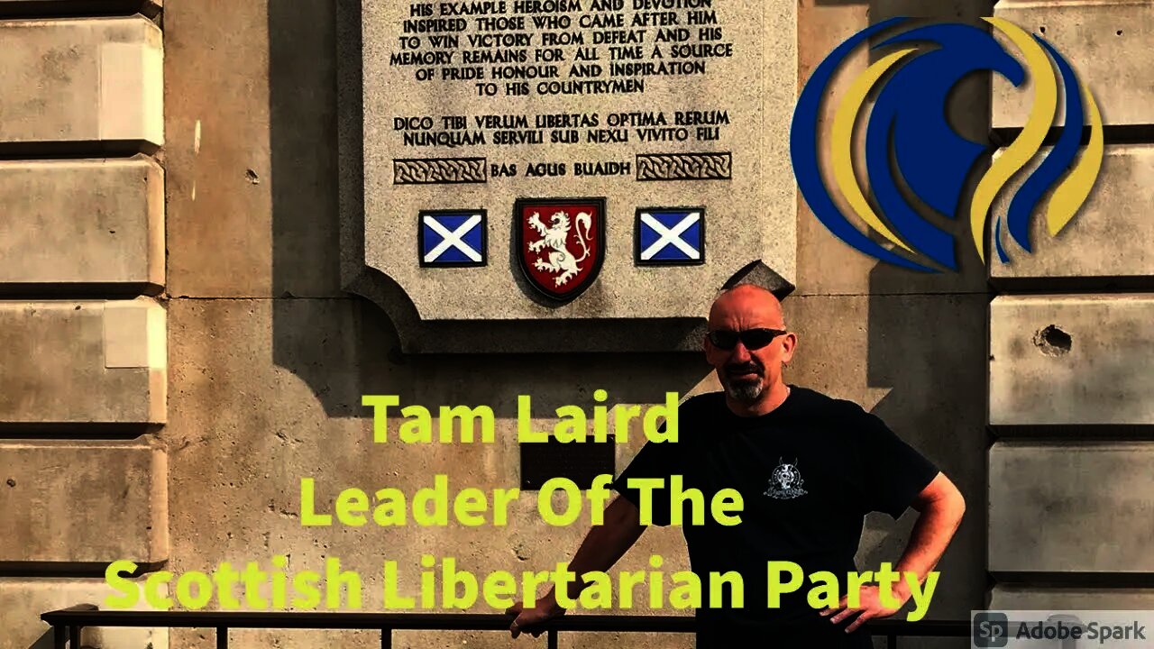 Thomas Laird Leader Of The 13th Largest Party Scotland Live On The Guerilla TV Channel