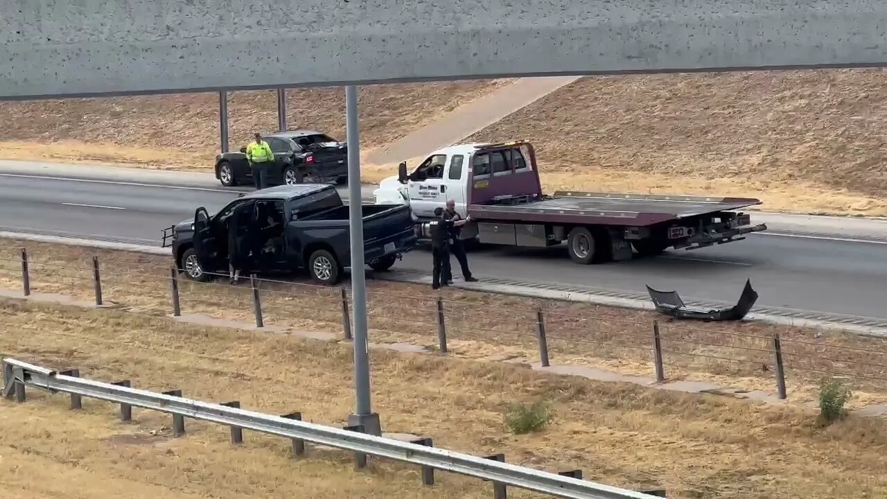 Pile Up Closes the Houston Harte Expressway on Aug 23, 2023