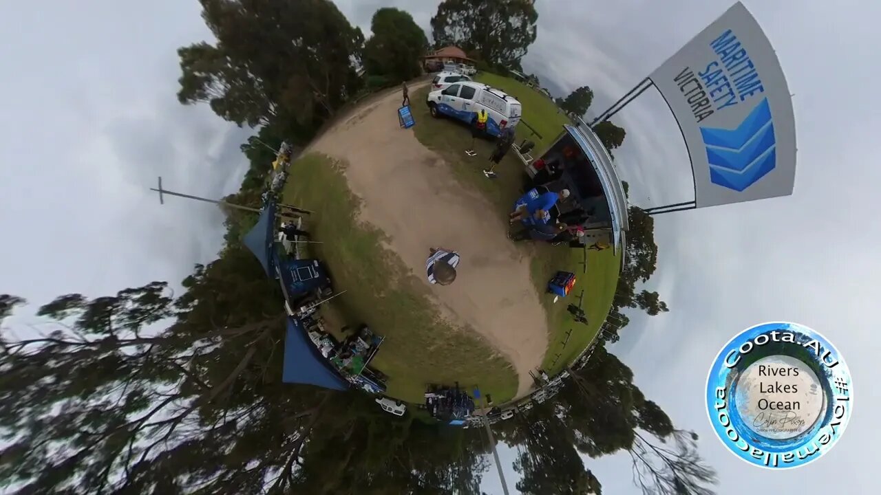 Seafood Festival 360 Tiny Planet #2 12 Nov 2022