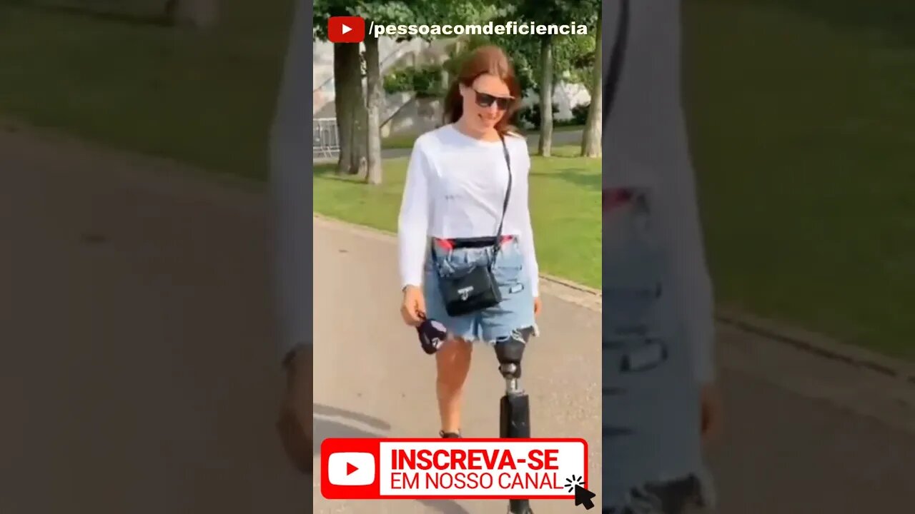 Vamos ver se o youtube vai mostrar este vídeo sobre Pessoa com deficiência