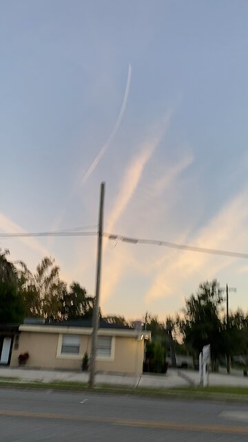 Chem Trail Curves