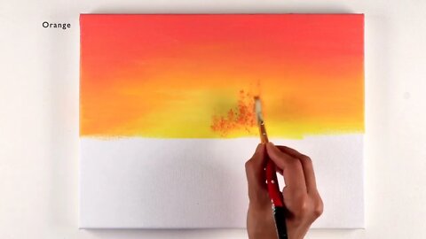 Winter Landscape Painting | Winter Painting | Step by Step | Winter Sunset Acrylic Painting