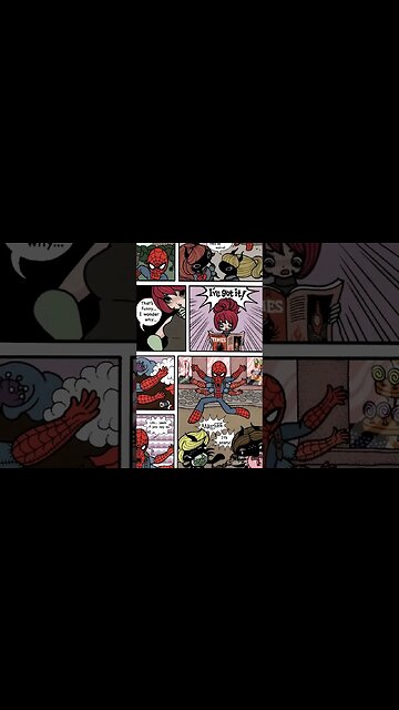 Un Extraño Spider-Man Come Moscas En Esta Realidad #spiderverse