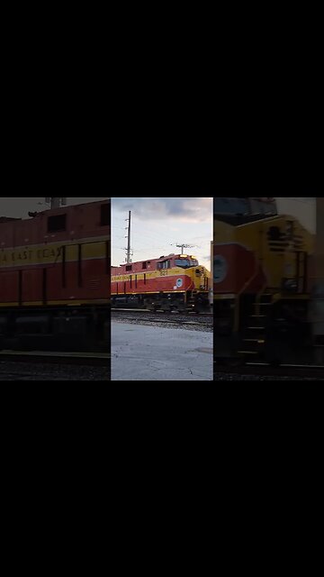 Florida East Coast Railway FEC-204 at MP 112 South Daytona Apr. 25 2023 #railfanrob #fec204
