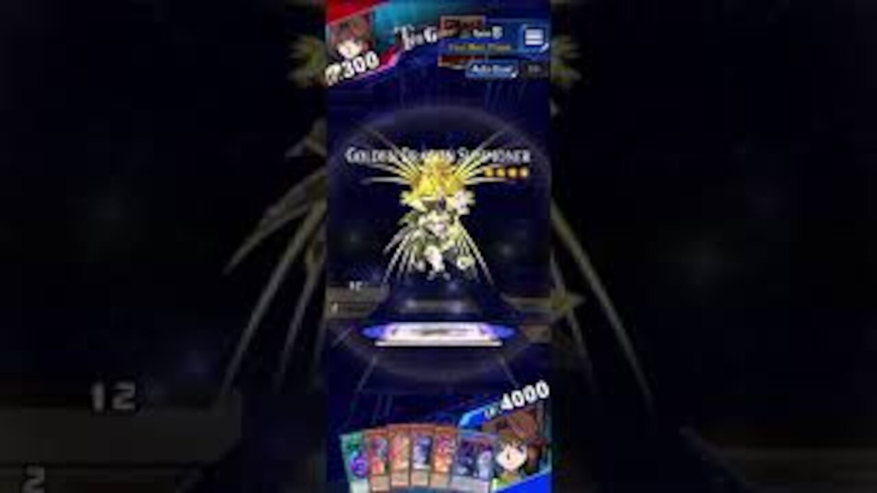 Yu-Gi-Oh! Duel Links: Golden Dragon Summoner Gameplay (Number Hunter: Kite Tenjo! Event SR Card)