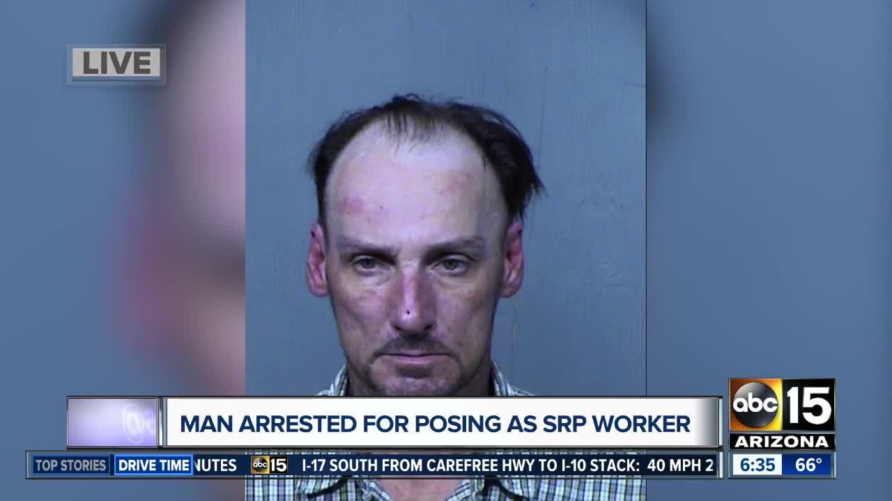 Man posing as SRP worker arrested