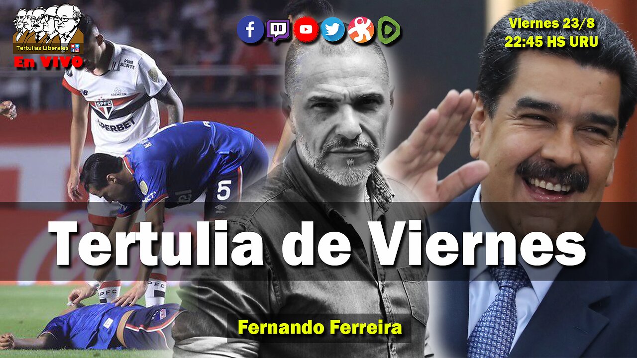 Tertulia de VIERNES: Fernando Ferreira (23/08/24)