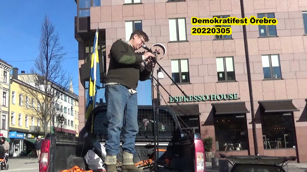 Demokratifest Örebro 5 mars 2022