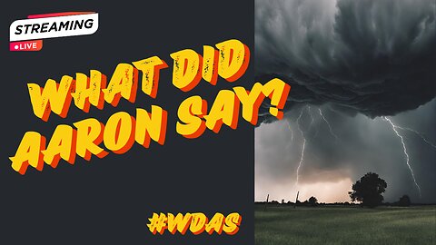 WATCH: Live Weather Forecast Discussion