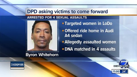 Man charged with sex assault of 4 women who were leaving LoDo bars