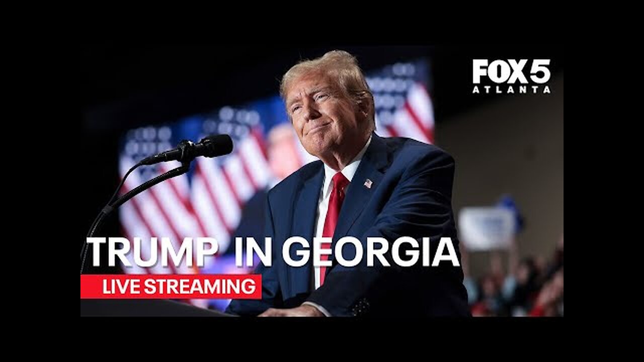 LIVE: Trump, Biden hold dueling campaign events in Georgia