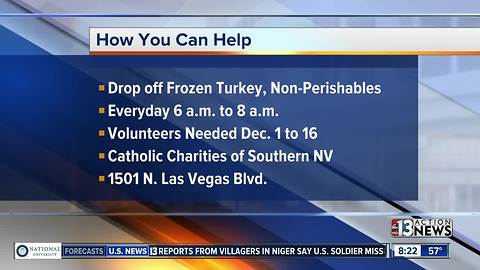 Catholic Charities of Southern Nevada looking for help for the holidays