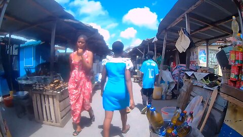 EXPLORING AROUND MAMBRUK COMMUNITY IN ACCRA, GHANA