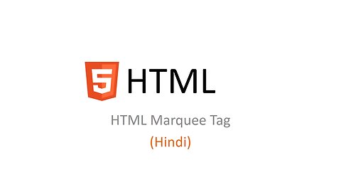 Lecture No 9 - HTML5 Marquee Tag in Hindi/Urdu - HTML5 Course in Hindi/Urdu - SQ Open Learn